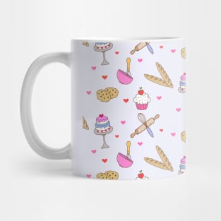 Cute Bakery Pattern Mug